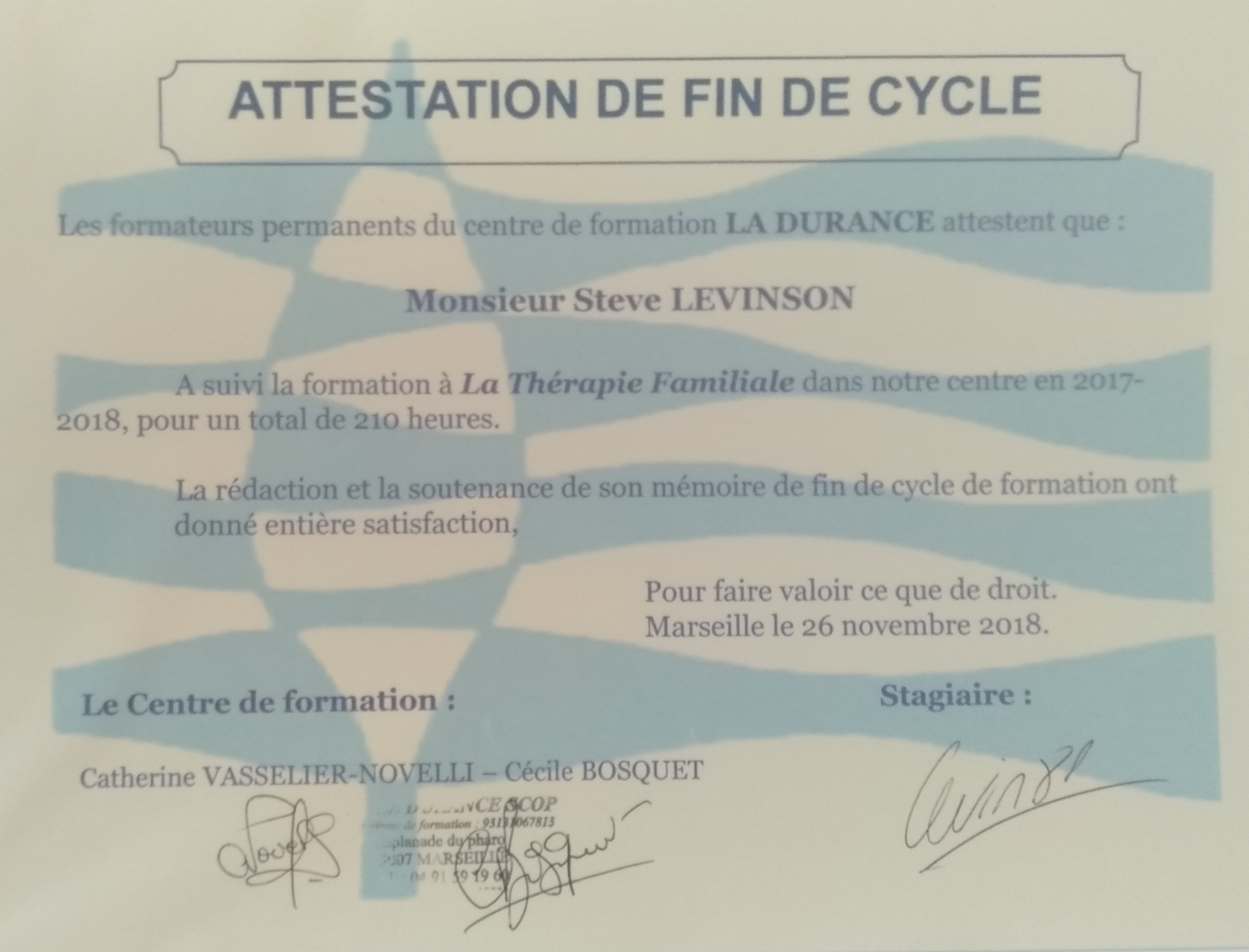 Thérapie familiale et individuelle