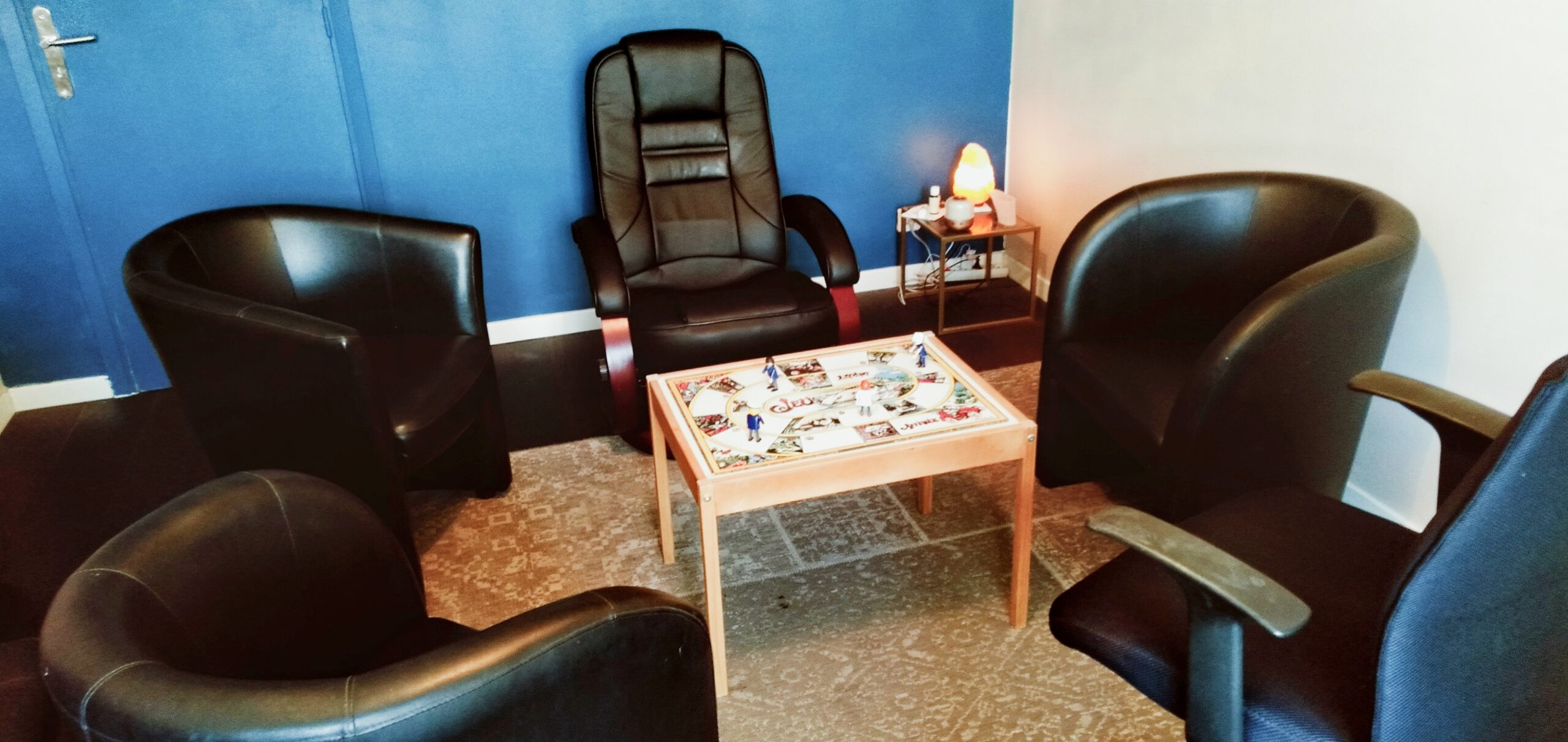 Cabinet de thérapie à Nice – Vue intérieure chaleureuse